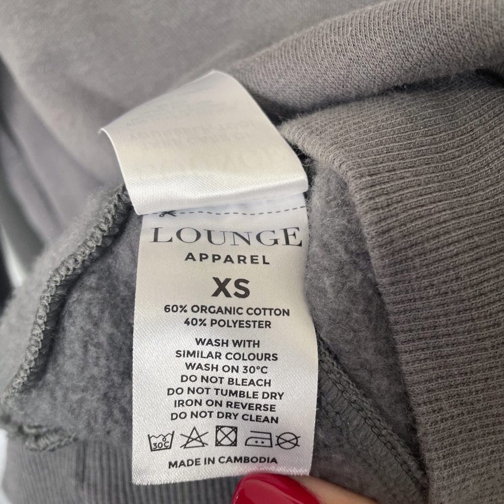 Lounge Wear Essentials Crop Sweater - Picture 5 of 5